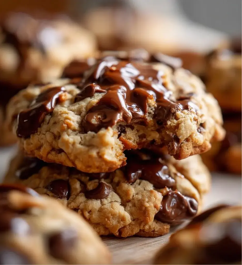 Delicious Protein Greek Yogurt Cookies on a plate, perfect for healthy snacking