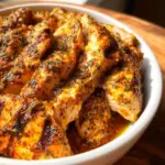 Juicy grilled chicken marinated in Greek yogurt for flavor and tenderness