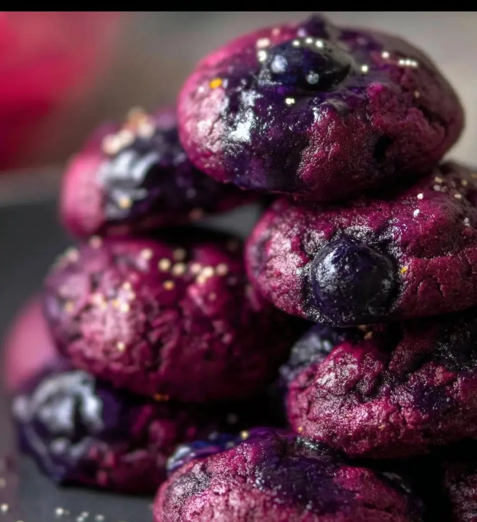 Delicious homemade blueberry cookies from Blueberry Heaven