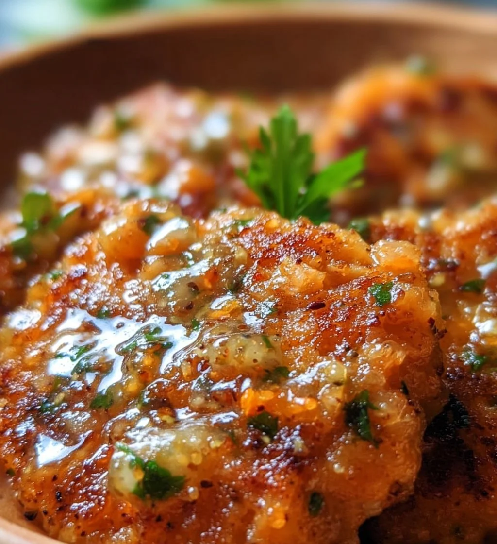 Delicious canned salmon patties served with a side dish