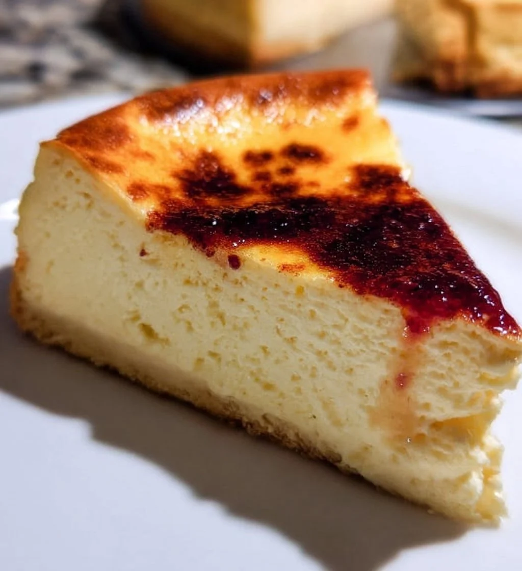 Delicious gluten free cheesecake topped with fresh berries.