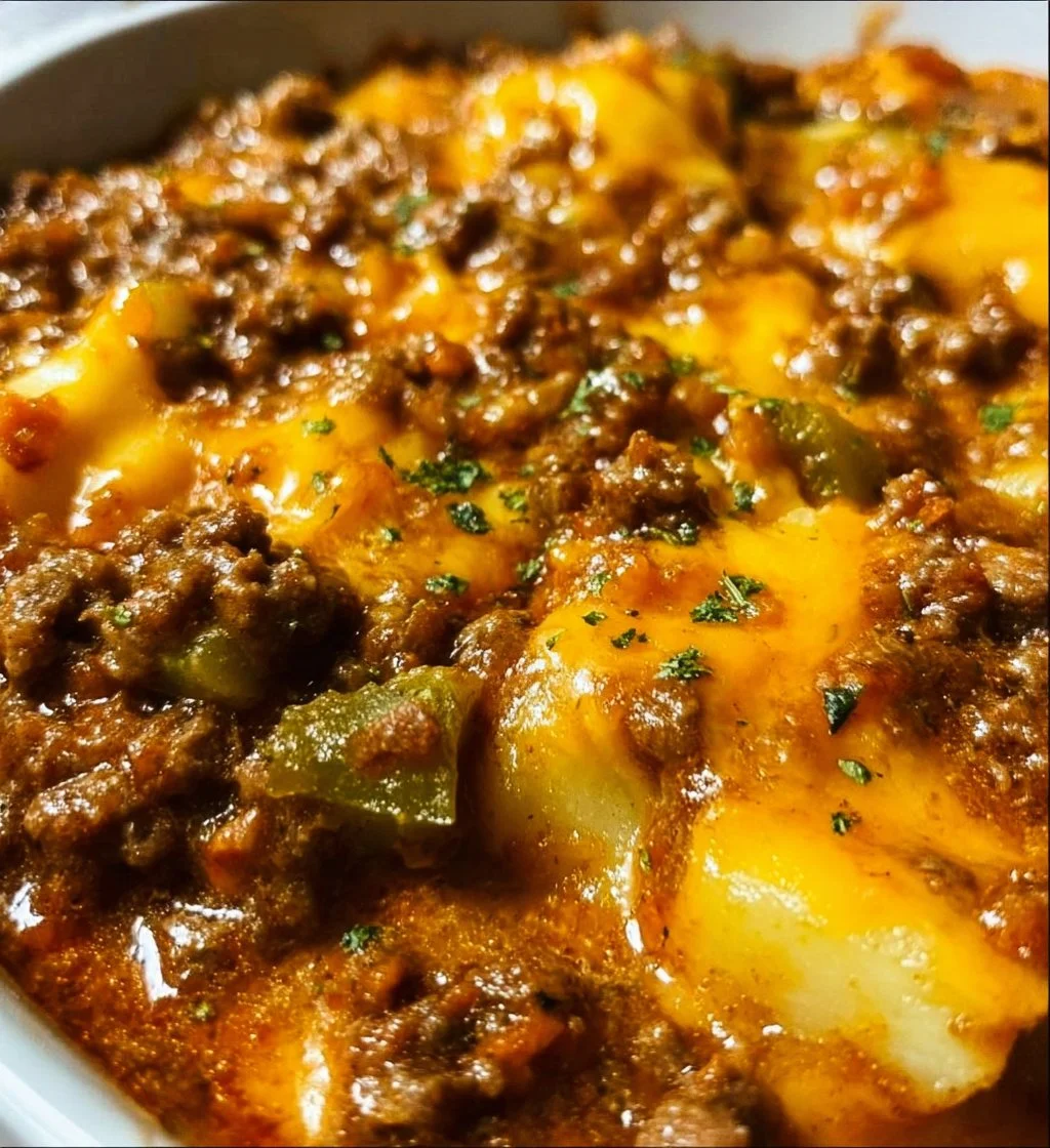 Hobo Casserole with Ground Beef, a hearty one-pot meal