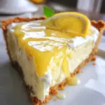 Delicious Lemon Mascarpone Cream Pie with lemon zest and creamy filling