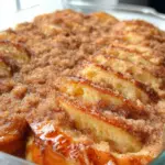 Delicious Overnight Pancake Breakfast Bake ready to serve