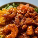 A colorful Protein-Packed Bowl with grains, vegetables, and protein sources.